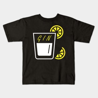 Gin Cocktail Kids T-Shirt